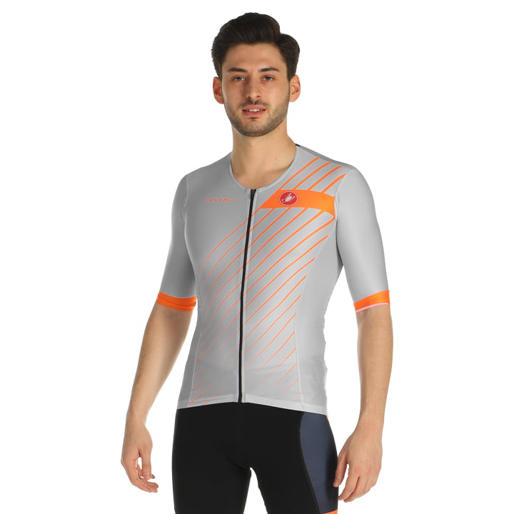 CASTELLI Free Speed 2 Tri Shirt, for men, size L, Triathlon jersey, Triathlon wear