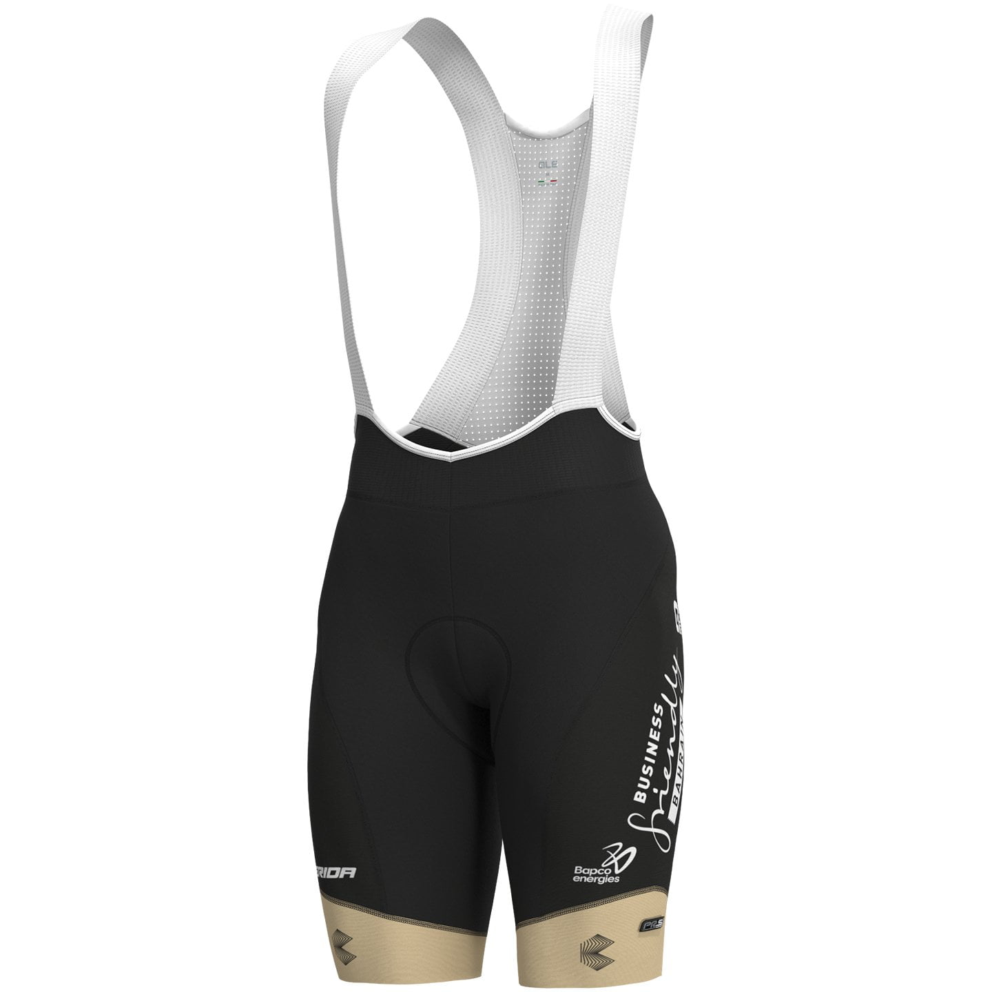 BAHRAIN - VICTORIOUS PR.S TdF 2023 Bib Shorts, for men, size 2XL, Cycle trousers, Cycle gear