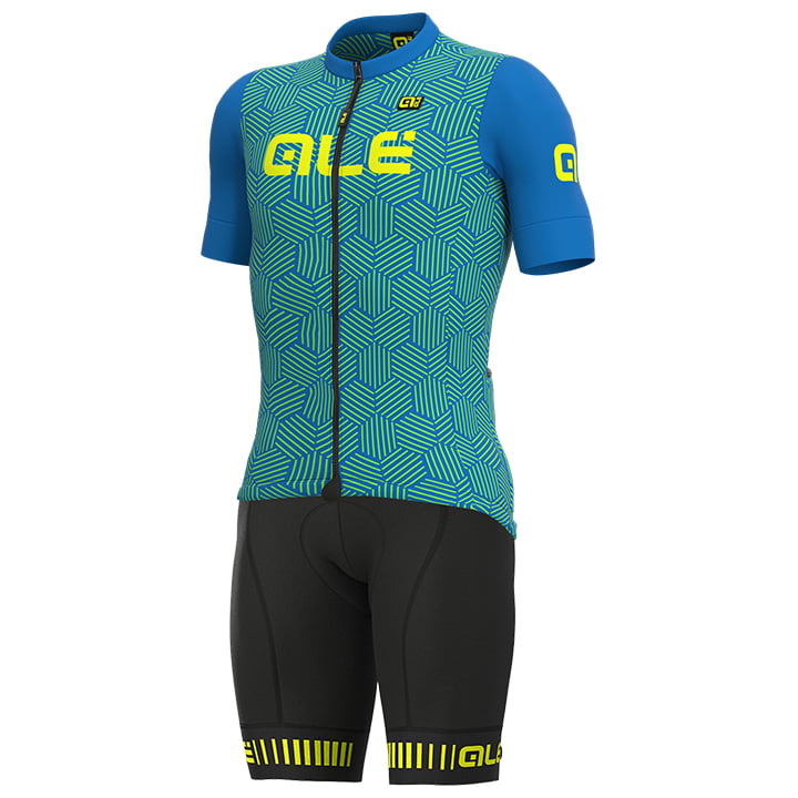 ALÉ Cross Set (fietsshirt + fietsbroek) set (2 artikelen), voor heren