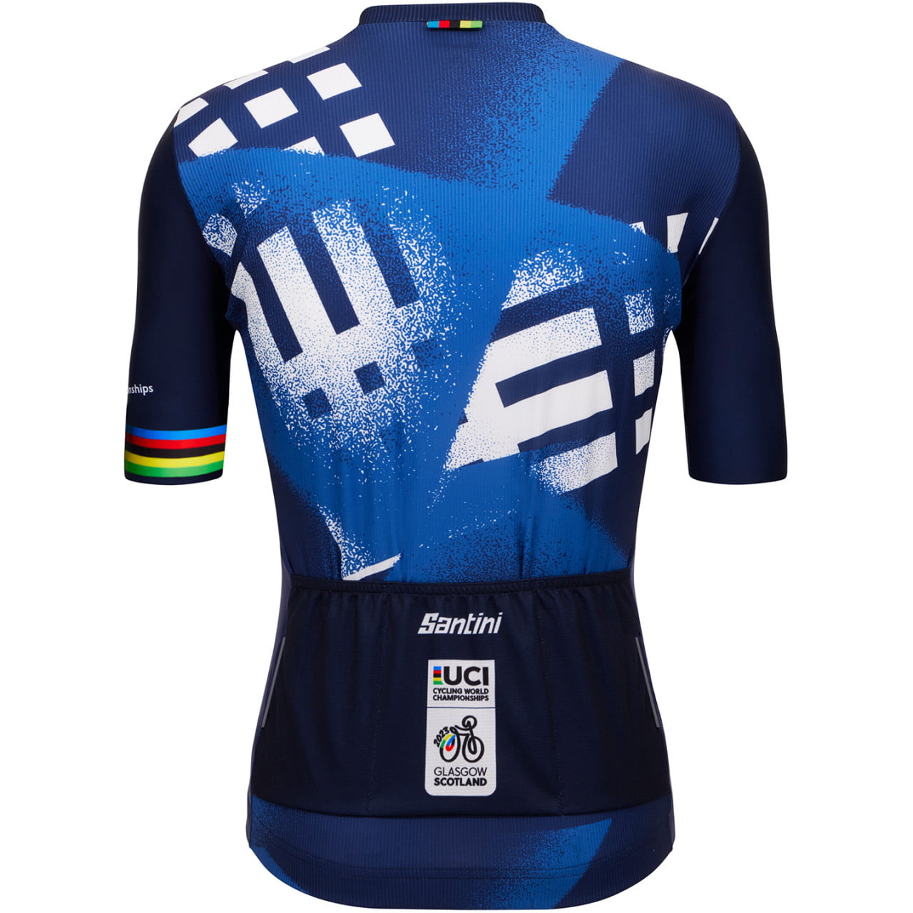 UCI WORLD CHAMPIONSHIP GLASGOW koszulka z krótkim rekawem City Grid 2023