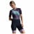 Femme Manches Courtes Tri Suit Aero Hex