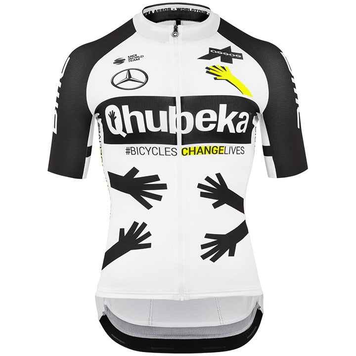 TEAM QHUBEKA 2021 Short Sleeve Jersey Short Sleeve Jersey, for men, size M, Cycle jersey, Cycling clothing