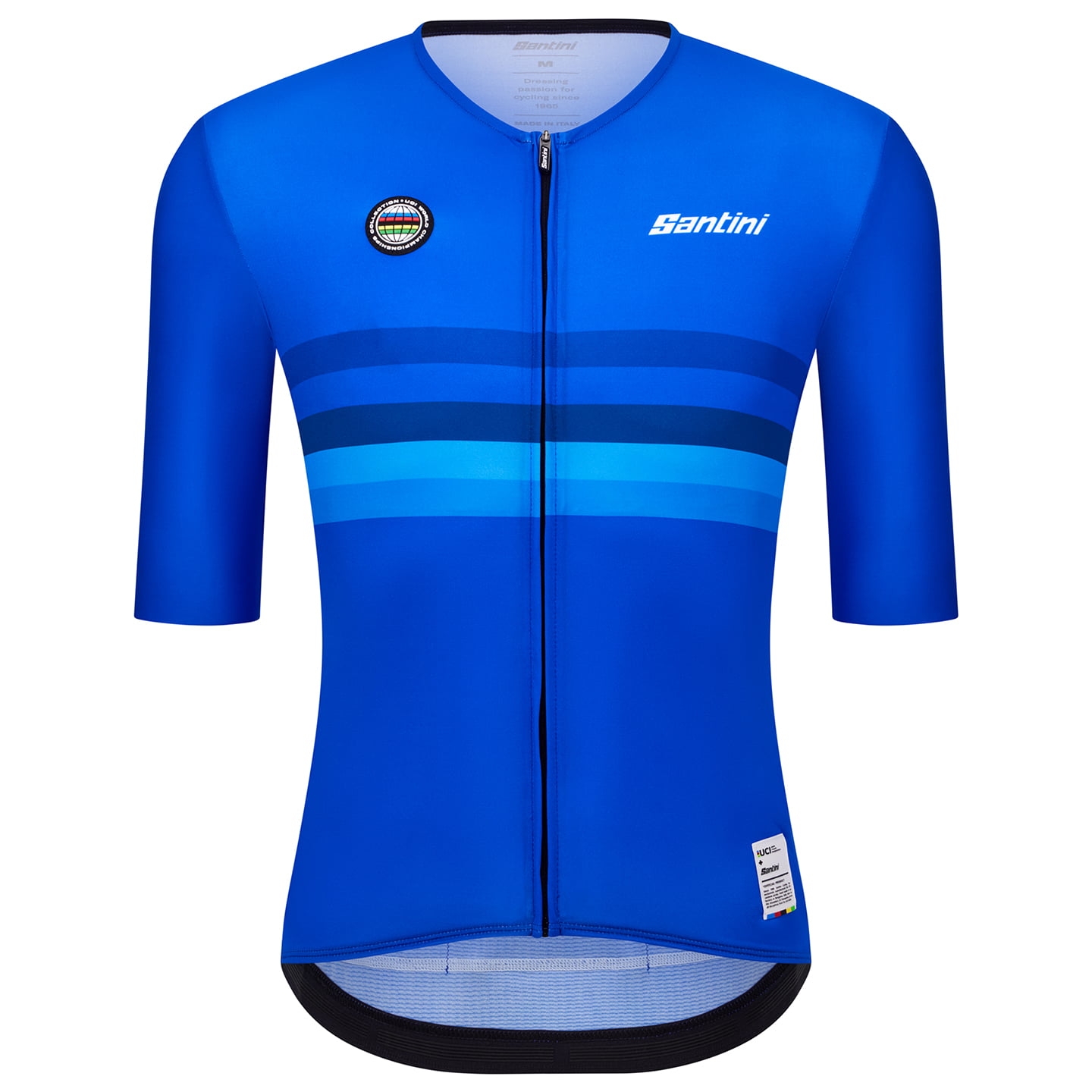 UCI NATIONS LINE fietsshirt met korte mouwen Italië 2025, voor heren, Maat 2XL,