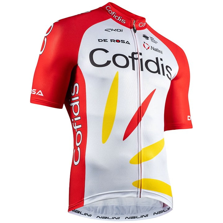 COFIDIS SOLUTIONS CREDITS 2020 fietsshirt met korte mouwen, voor heren, Maat 3XL