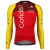 COFIDIS fietsshirt met lange mouwen 2025