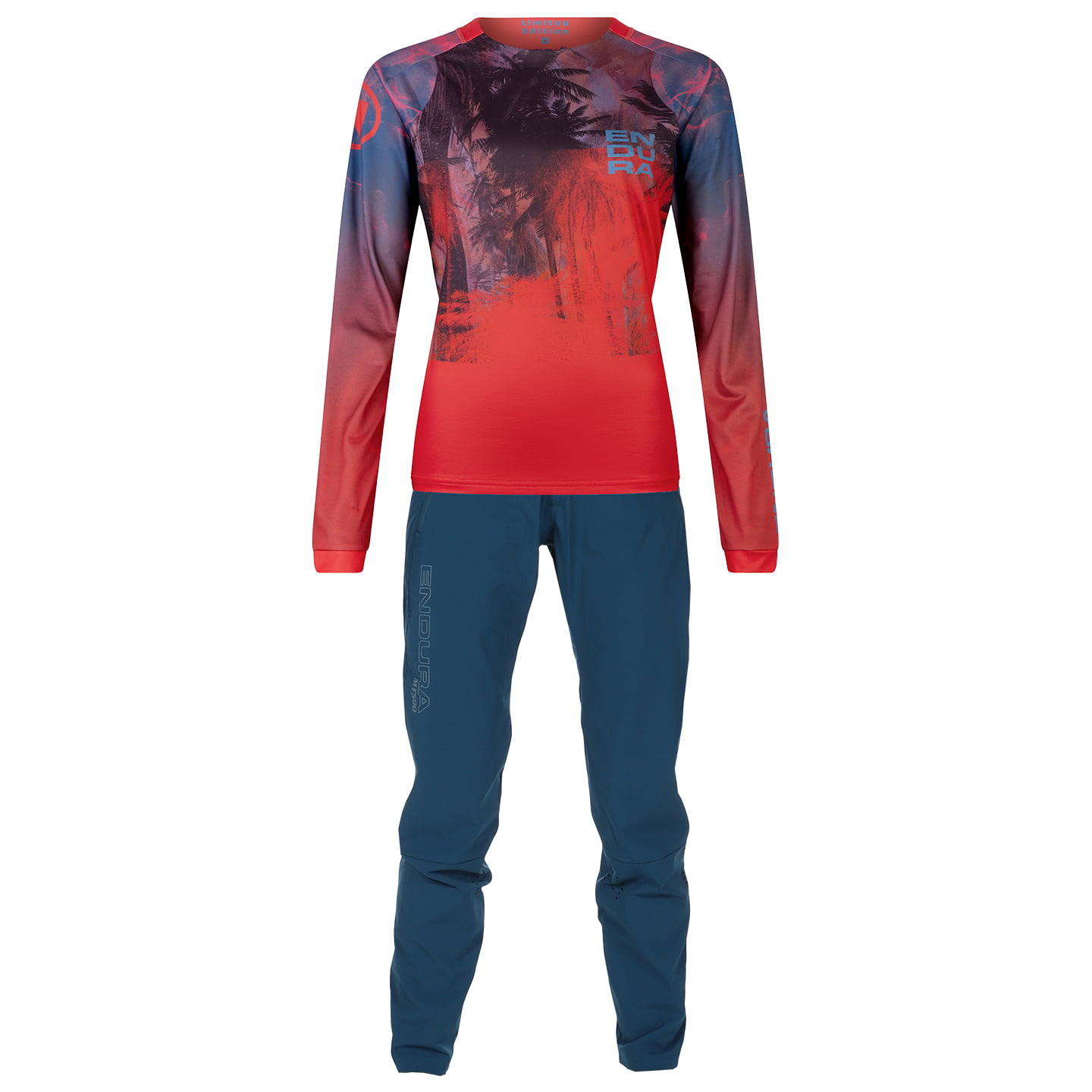 ENDURA Tropical Limited Edition Dames set (fietsshirt + fietsbroek) dames set (2