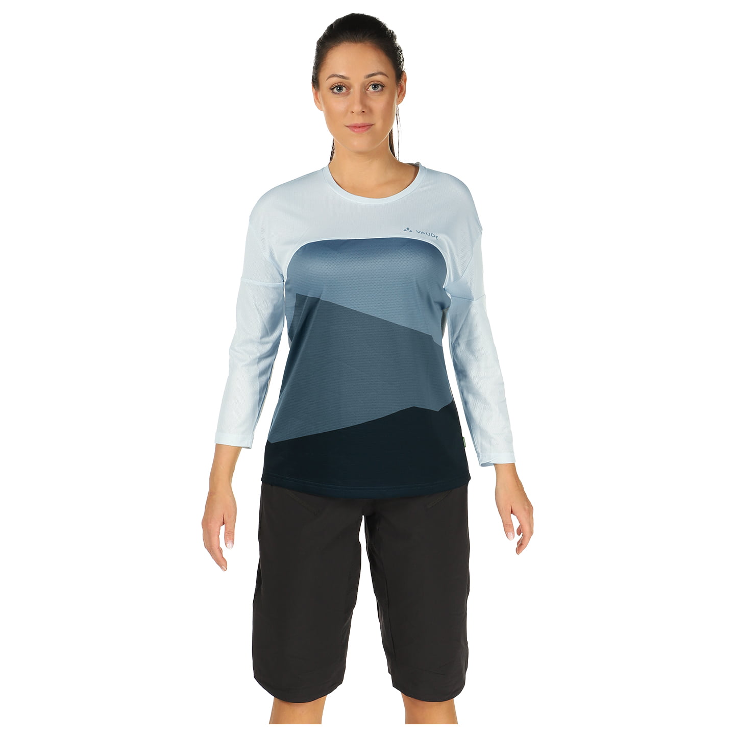 VAUDE Moab V Dames set (fietsshirt + fietsbroek) dames set (2 artikelen),