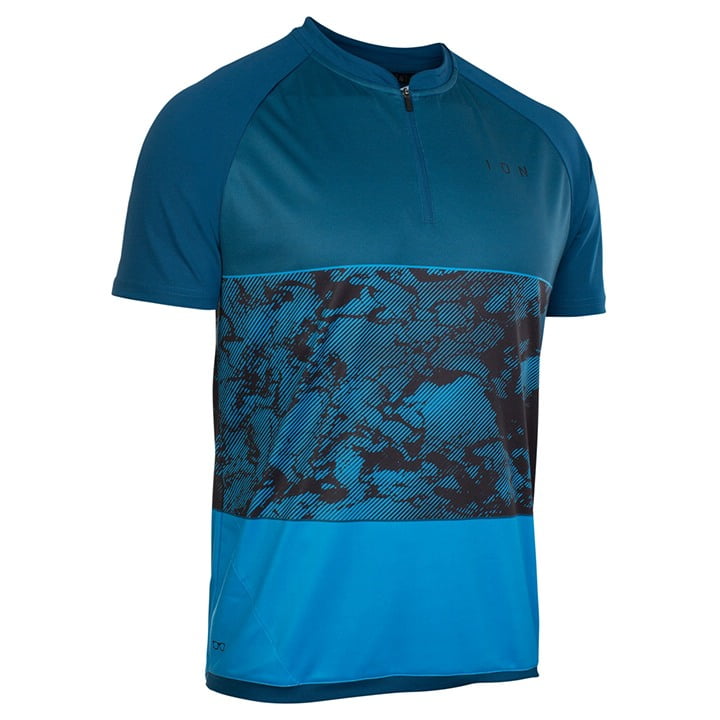 ION Fietsshirt Traze AMP bikeshirt, voor heren, Maat M, Fietsshirt, Fietskleding