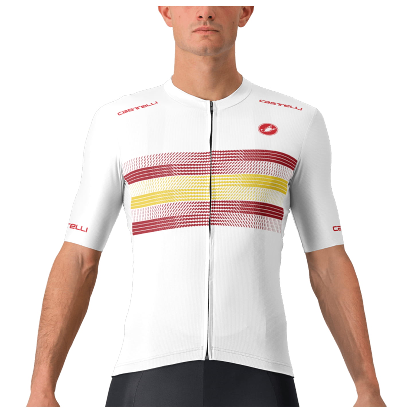 CASTELLI trui korte mouw Country Collection Spanje fietsshirt met korte mouwen,