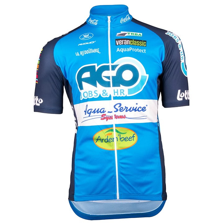 AGO-AQUA SERVICE 2018 fietsshirt met korte mouwen fietsshirt met korte mouwen, v