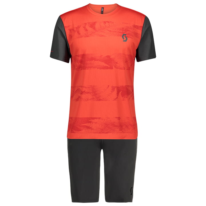 SCOTT Trail Flow Set (fietsshirt + fietsbroek) set (2 artikelen), voor heren