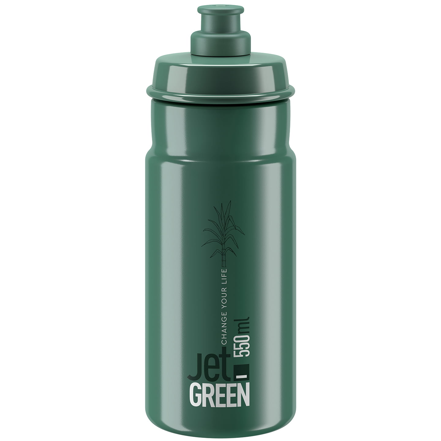 ELITE Bidon Jet Green 550ml bidon, Fietsbidon, Fietsaccessoires