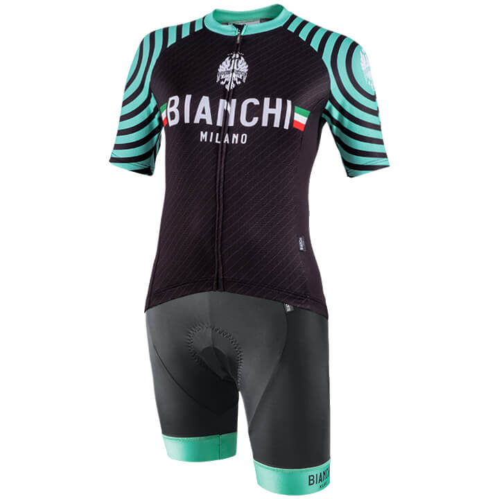 BIANCHI MILANO Altana Dames set (fietsshirt + fietsbroek) dames set (2 artikelen