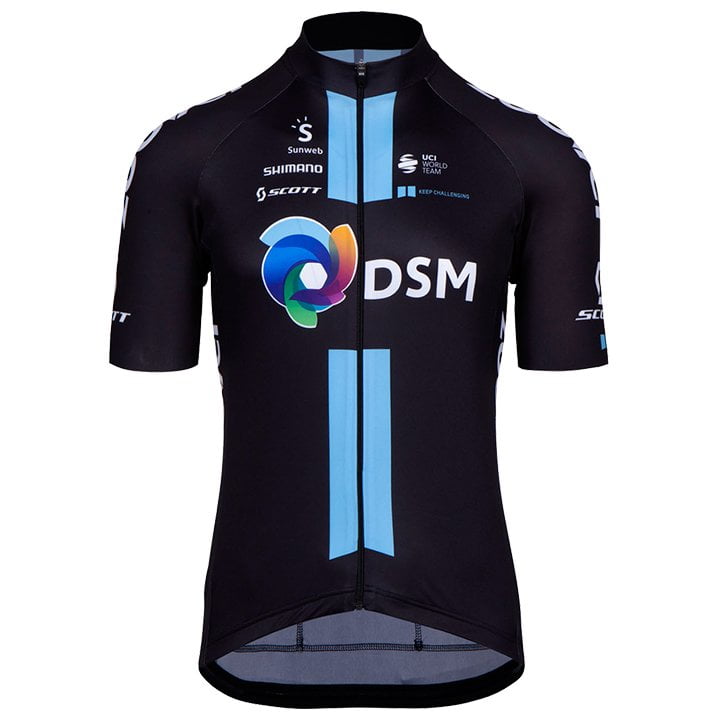 TEAM DSM Shirt met korte mouwen 2021 fietsshirt met korte mouwen, voor heren, Ma