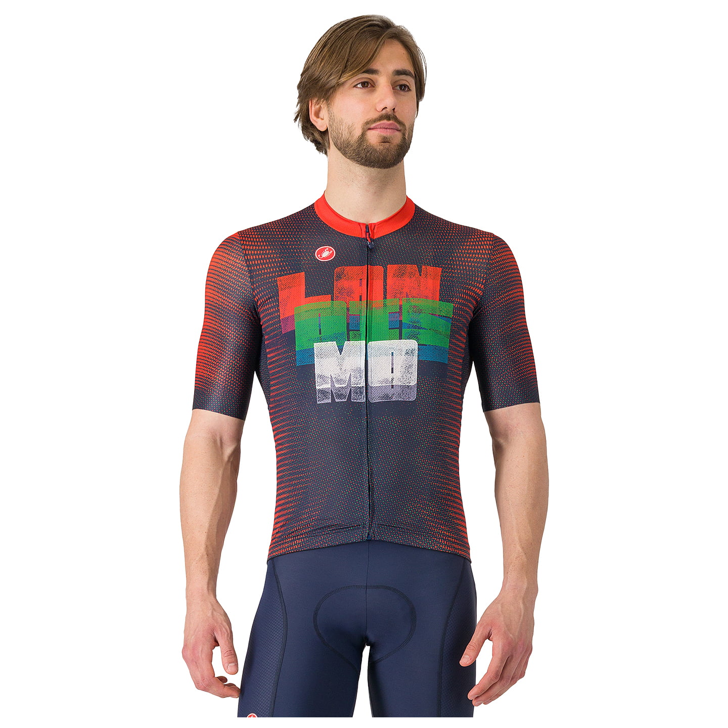 SOUDAL-QUICK-STEP WOLFSPACK Landismo fietsshirt met korte mouwen, voor heren,