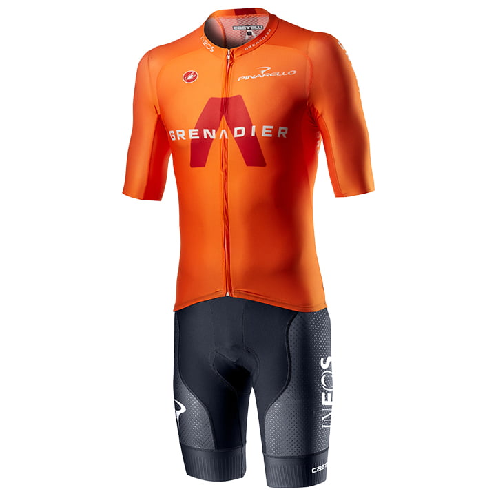 INEOS GRENADIER Aero Race 6.0 Training 2021 Set (fietsshirt + fietsbroek), voor