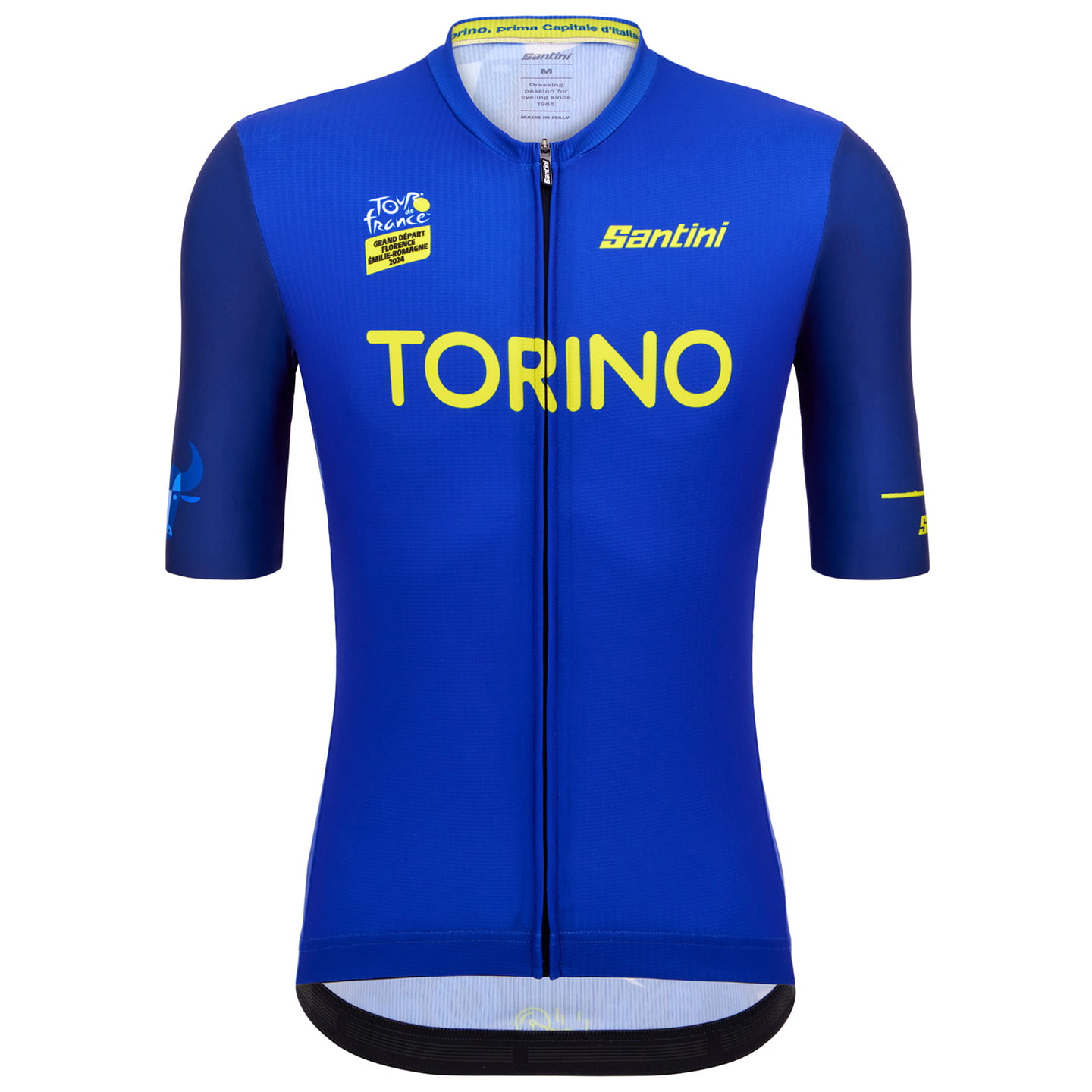 TOUR DE FRANCE Shirt met korte mouwen Torino 2024 fietsshirt met korte mouwen,