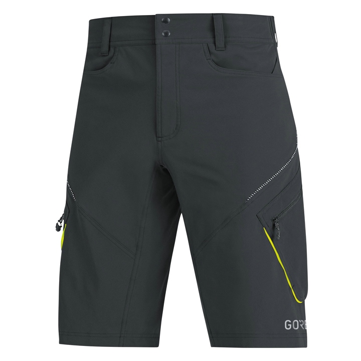 GORE WEAR Fietsshorts zonder zeem C3 bikeshorts, voor heren, Maat S, MTB broek,