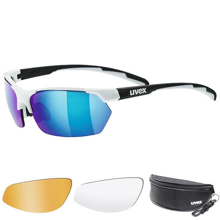 UVEX Brillenset Sportstyle 114 2021 bril, Unisex (dames / heren), Sportbril, Fie