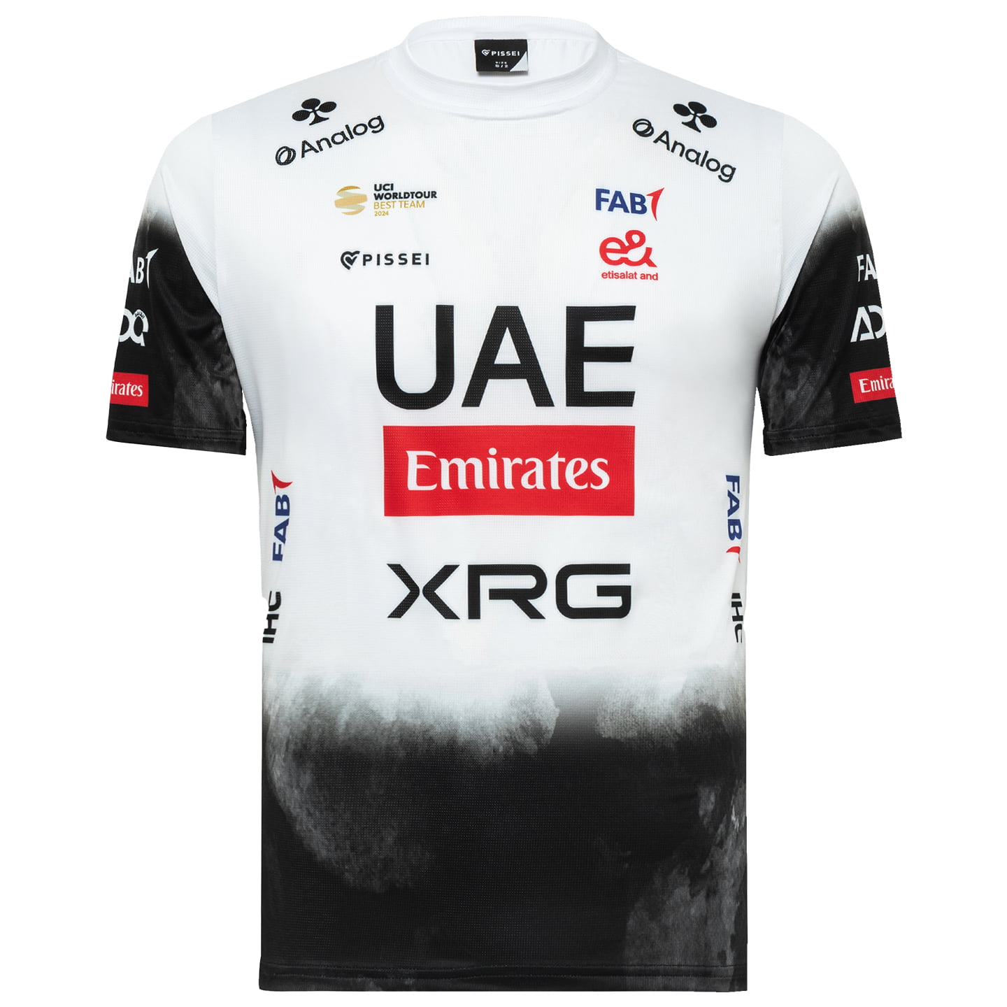 UAE TEAM EMIRATES - XRG T-shirt 2025 t-shirt, voor heren, Maat L, MTB shirt, MTB