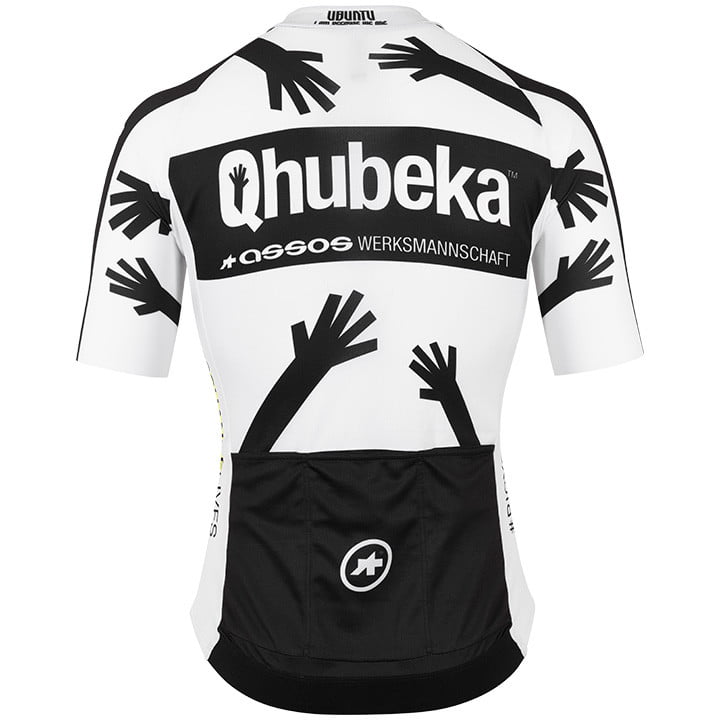 TEAM QHUBEKA 2021 fietsshirt met korte mouwen