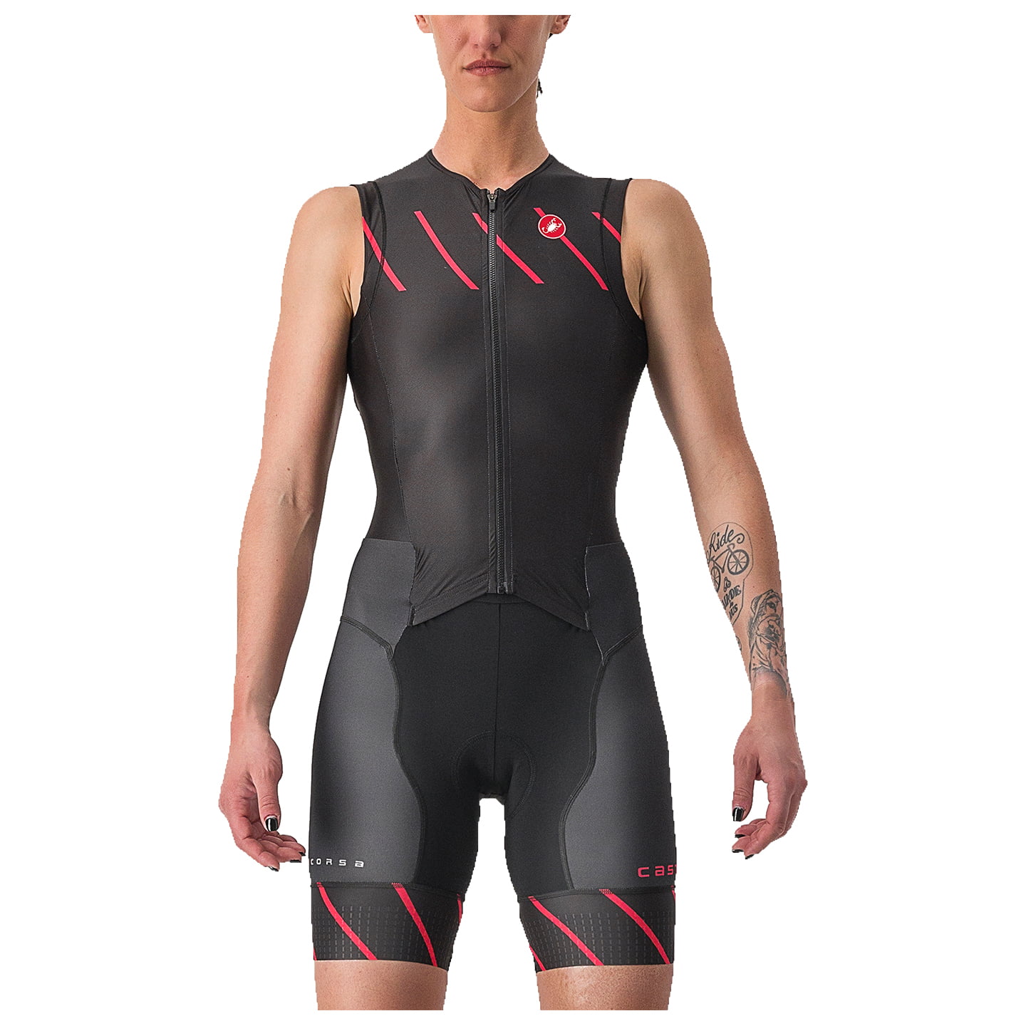 CASTELLI Free Sanremo Women’s Sleeveless Tri Suit Tri Suit, size M, Triathlon suit, Triathlon gear