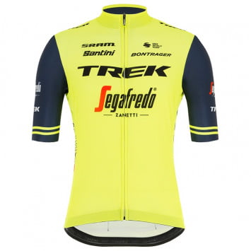 TREK SEGAFREDO Shirt met korte mouwen Training 2021 SANTINI TREK SEGAFREDO Shirt met korte mouwen Training 2021