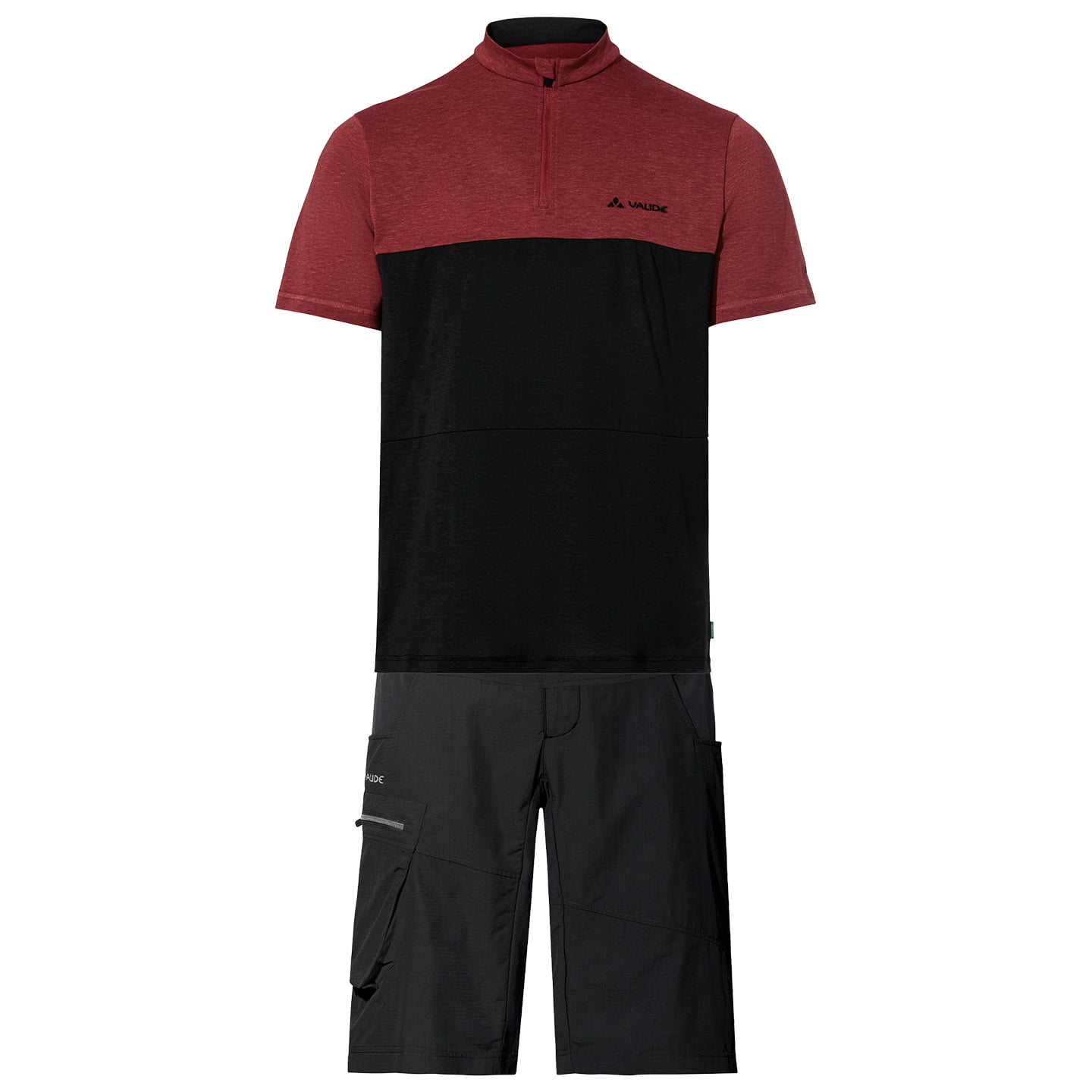 VAUDE Qimsa Set (fietsshirt + fietsbroek) set (2 artikelen), voor heren