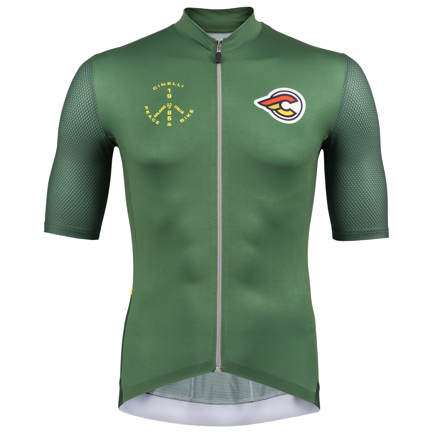 CINELLI Tempo Mesh fietsshirt met korte mouwen, voor heren, Maat 2XL,