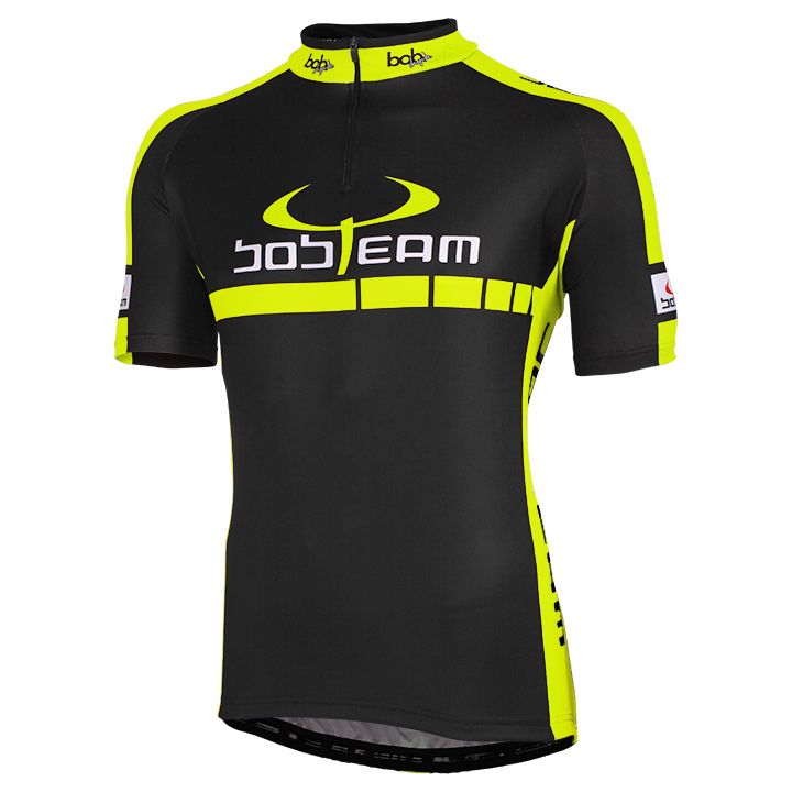Cycling jersey, BOBTEAM Short Sleeve Jersey Colors, for men, size 2XL, Cycle clothing