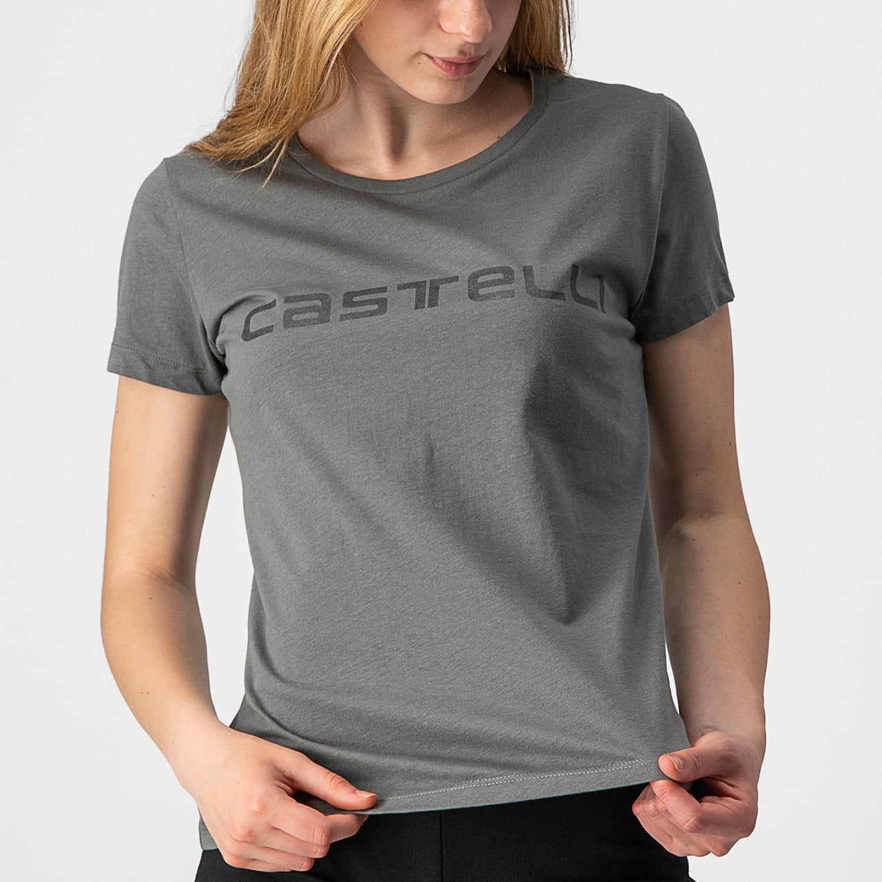 Realmente Pacer Tesauro CASTELLI Camiseta mujer Sprinter gris