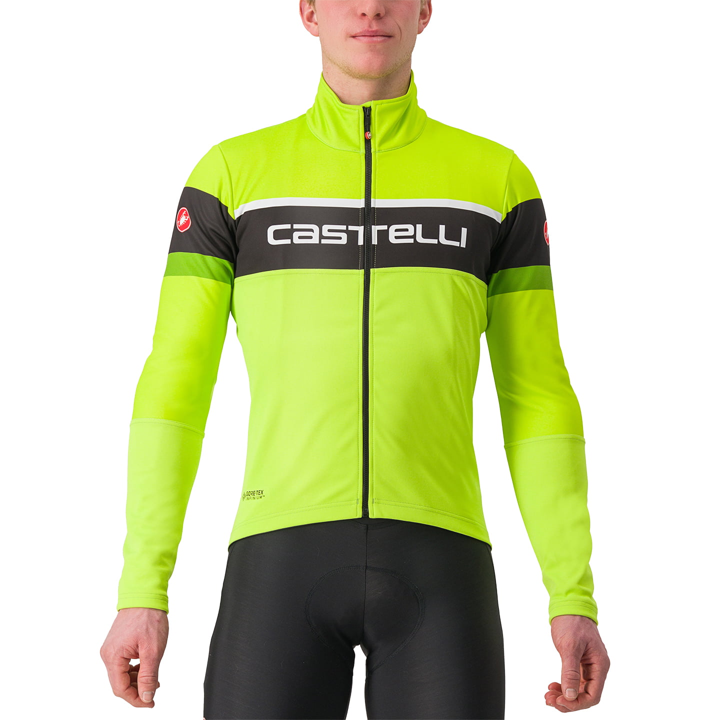 CASTELLI Scorpione 2 Winter Jacket Thermal Jacket, for men, size S, Winter jacket, Bike gear