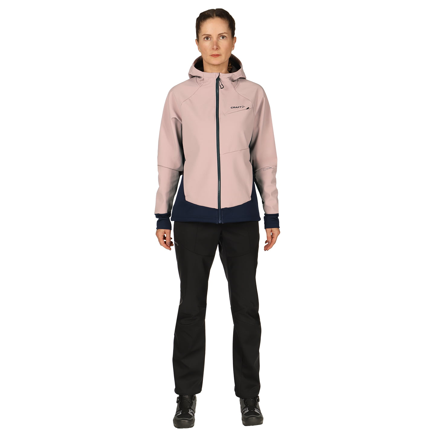 CRAFT ADV Backcountry Hybrid Dames set (winter fietsjack + lange koersbroek)