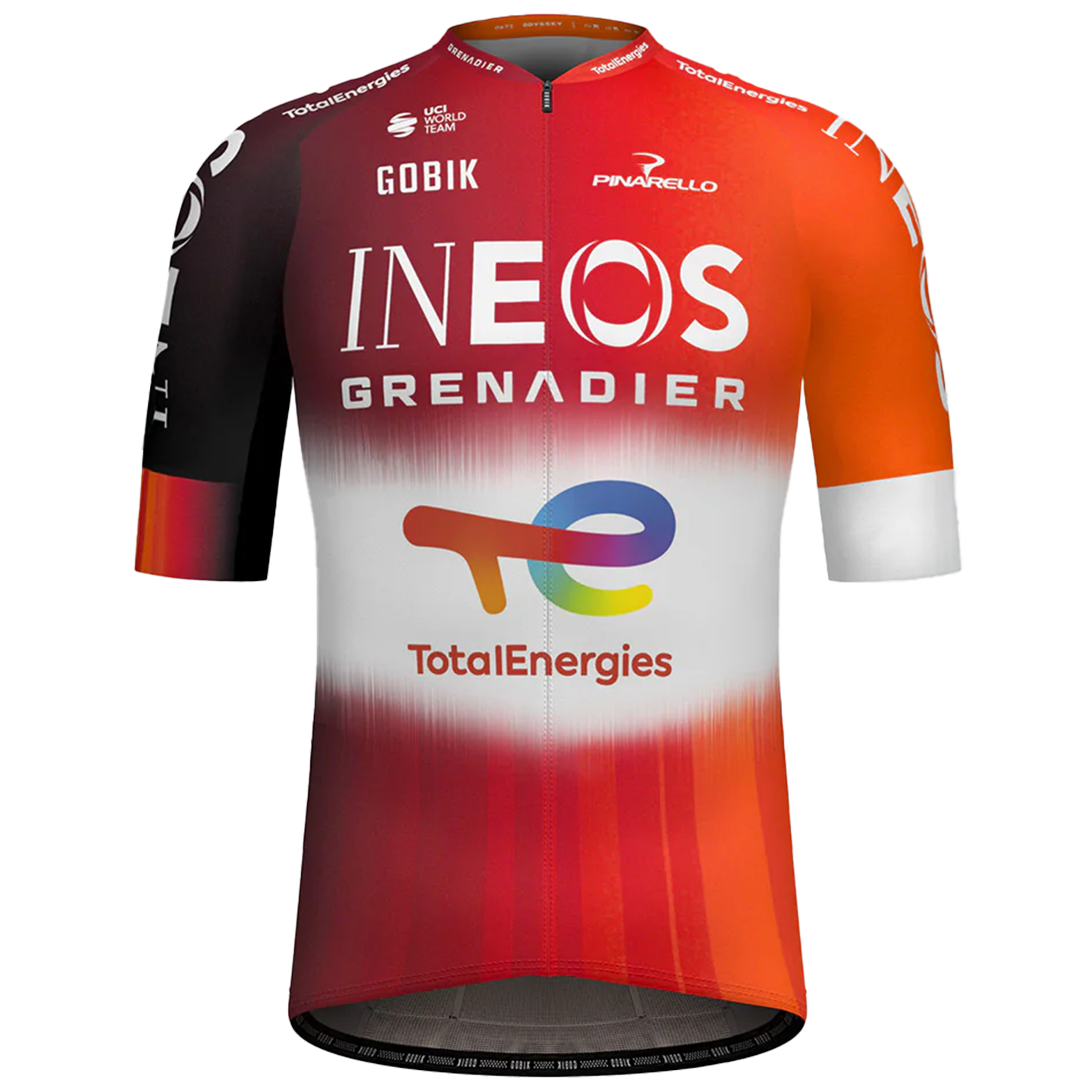 INEOS GRENADIERS Tour de France 2025 fietsshirt met korte mouwen, voor heren,