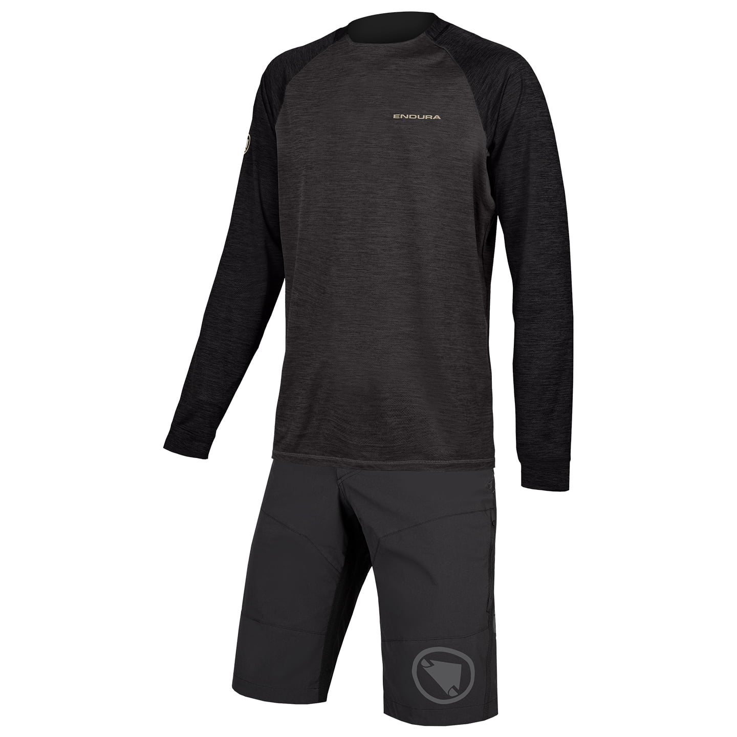 ENDURA Singletrack Set (fietsshirt + fietsbroek) set (2 artikelen), voor heren