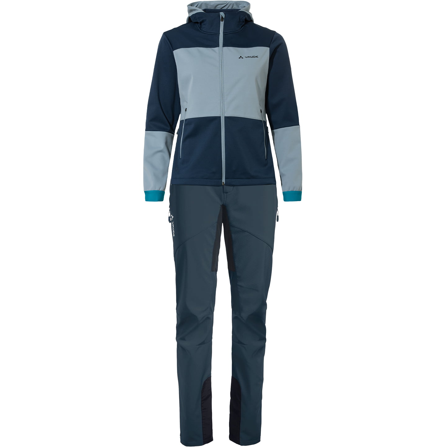 VAUDE Qimsa Dames set (winter fietsjack + lange koersbroek) dames set (2