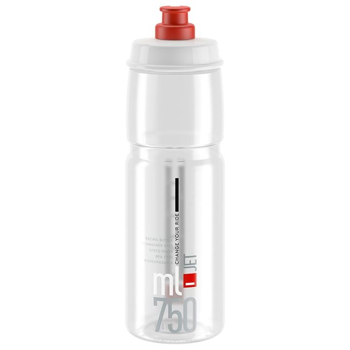 ELITE Bidon Jet 750 ml bidon, Fietsbidon, Fietsaccessoires
