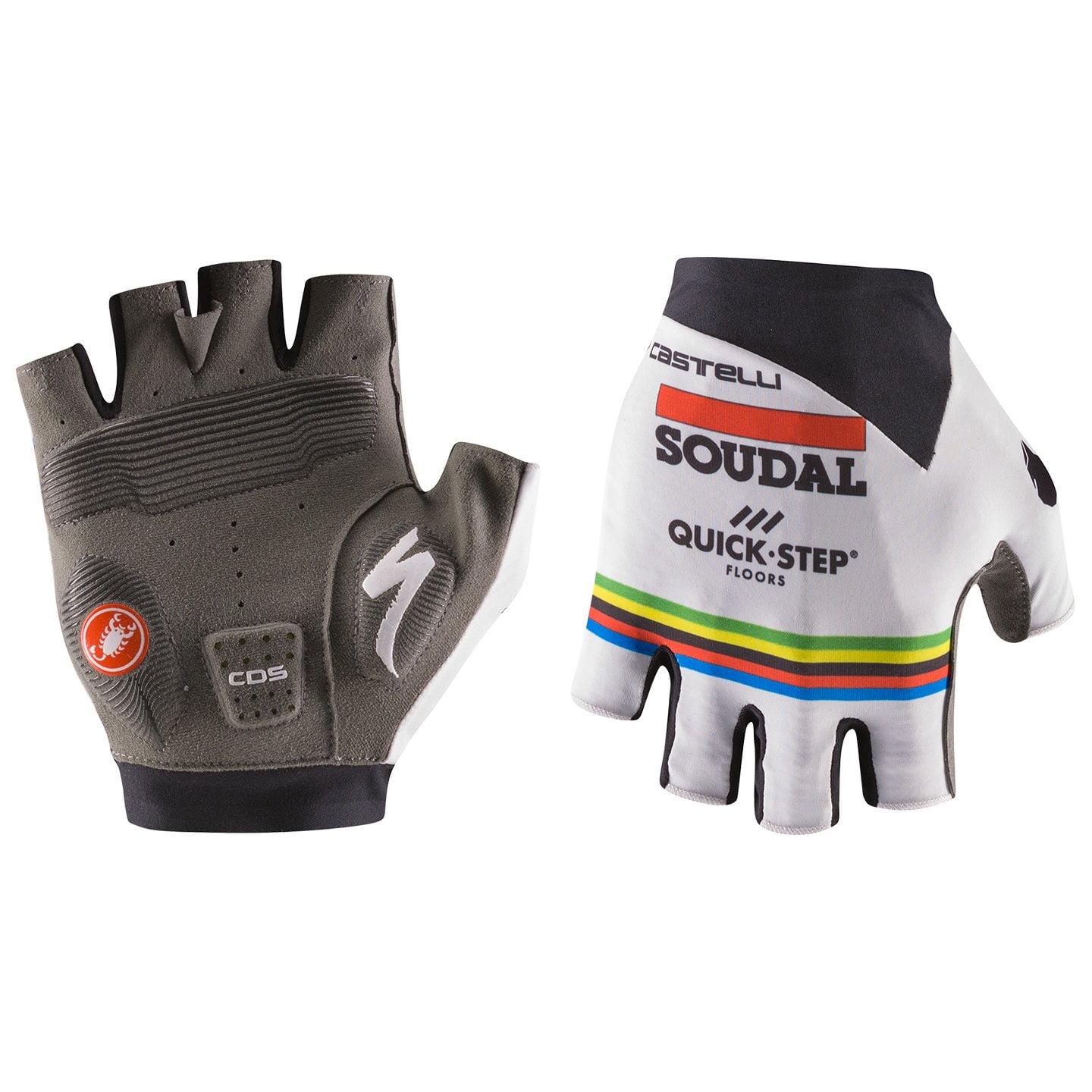 SOUDAL QUICK-STEP World Champion 2023 Cycling Gloves, for men, size 2XL, Cycling gloves, Cycle clothing