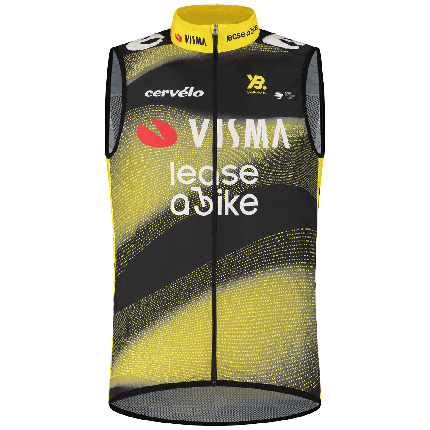 TEAM VISMA LEASE A BIKE Tour de France Edition 2025 windvest, voor heren, Maat