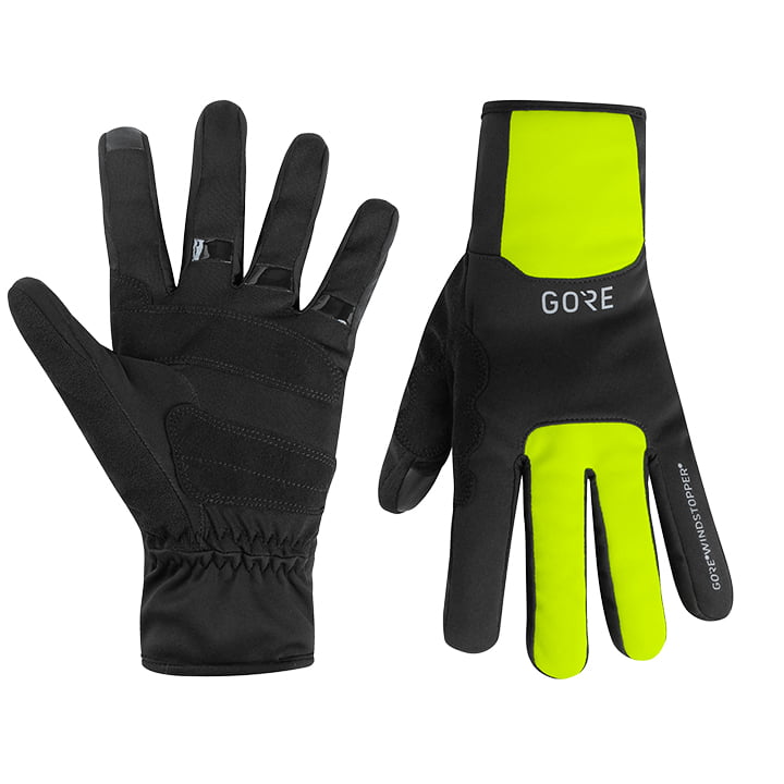 M Gore Windstopper Thermo Winter Gloves Winter Cycling Gloves, for men, size 7, Cycling gloves, Cycling clothes
