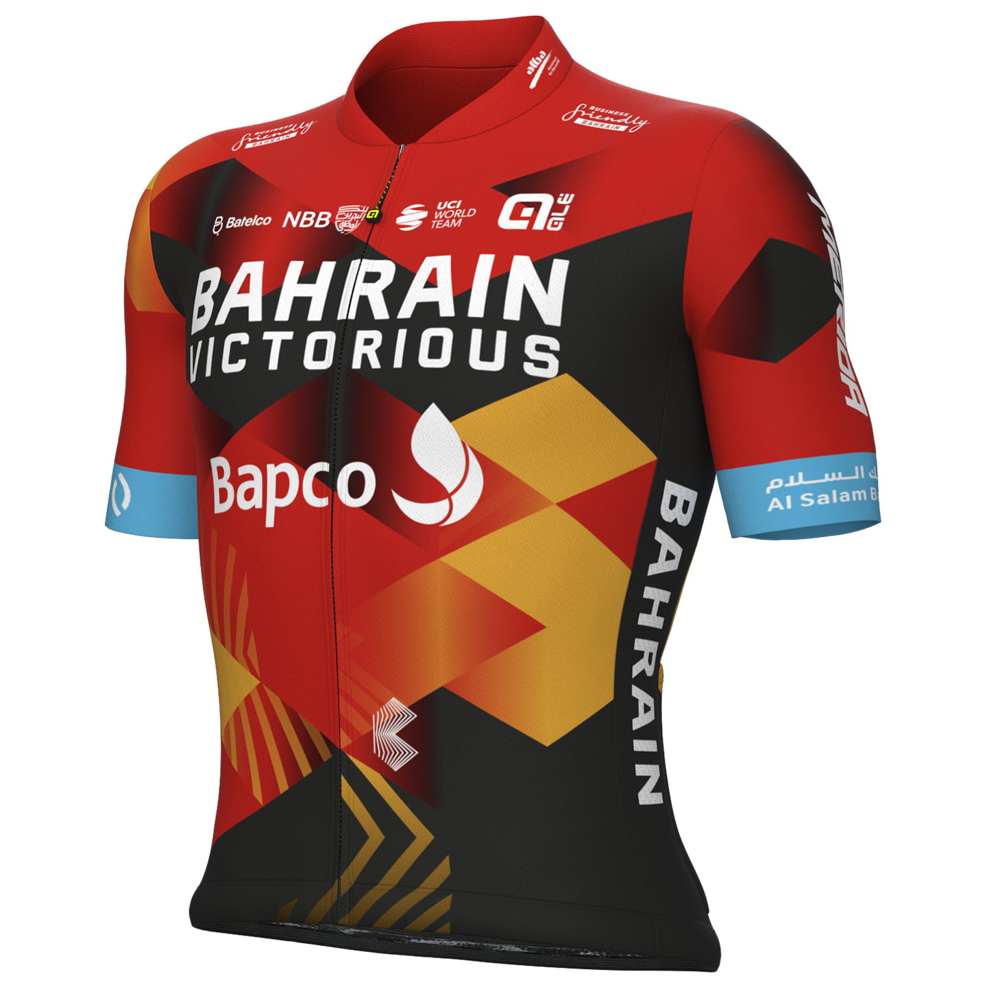 BAHRAIN - VICTORIOUS 2023 Short Sleeve Jersey, for men, size S, Cycling jersey, Cycling clothing