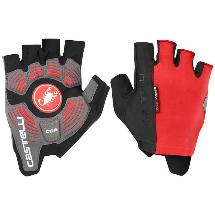 CASTELLI Handschoenen Rosso Corsa Espresso handschoenen, voor heren, Maat 2XL, F