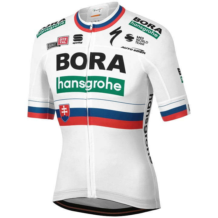 BORA-hansgrohe Short Sleeve Jersey Slovakian Champion 2020