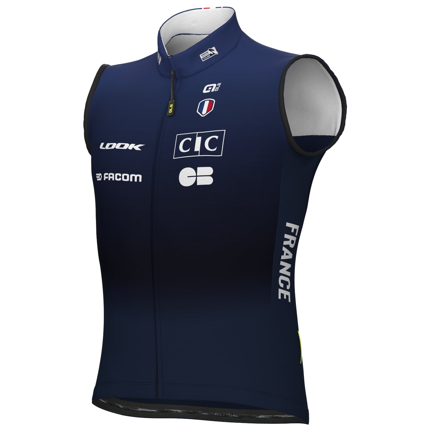 FRENCH NATIONAL TEAM 2024 Wind Vest, for men, size S, Cycling vest, Cycling clothing