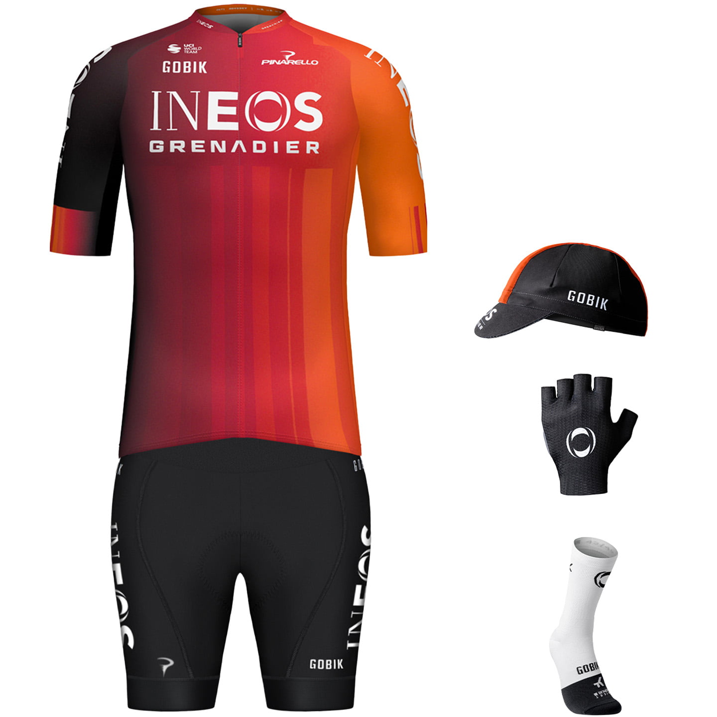 (5Teile) INEOS GRENADIERS 2025 Dames Maxi-Set (5 stukken)
