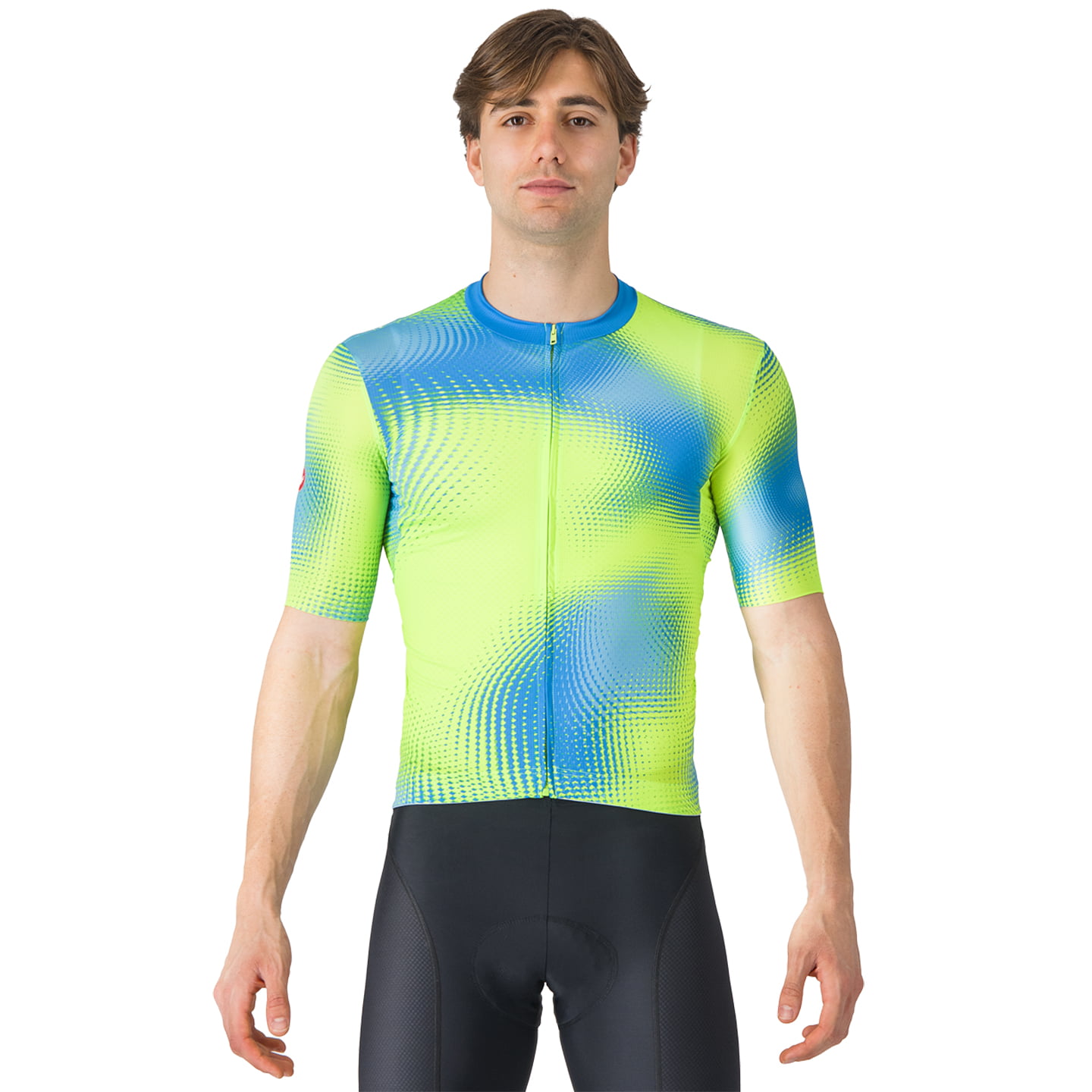 CASTELLI Vortice fietsshirt met korte mouwen, voor heren, Maat 2XL, Wielershirt,