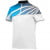 MTB-shirt Performance Bike Loosefit, wit-blauw