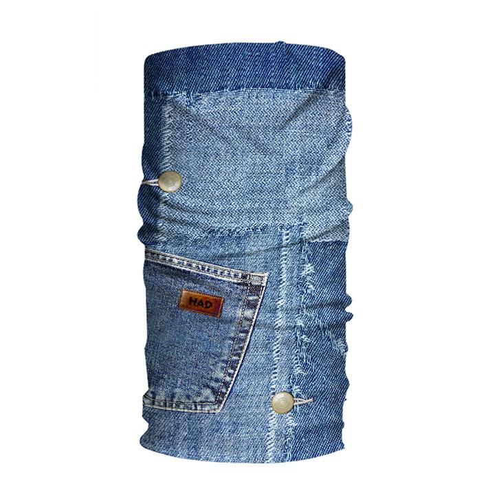 HAD multifunctioneel doek Originals Urban Denim, voor heren, Fietskleding