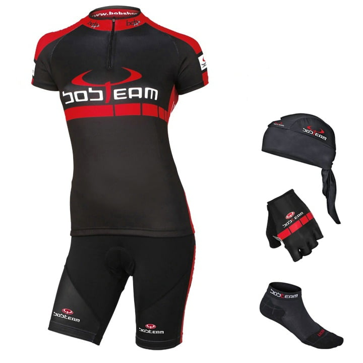 BOBTEAM Colors Dames Maxi-Set (5 stukken) maxiset (5 artikelen), Wielerkleding