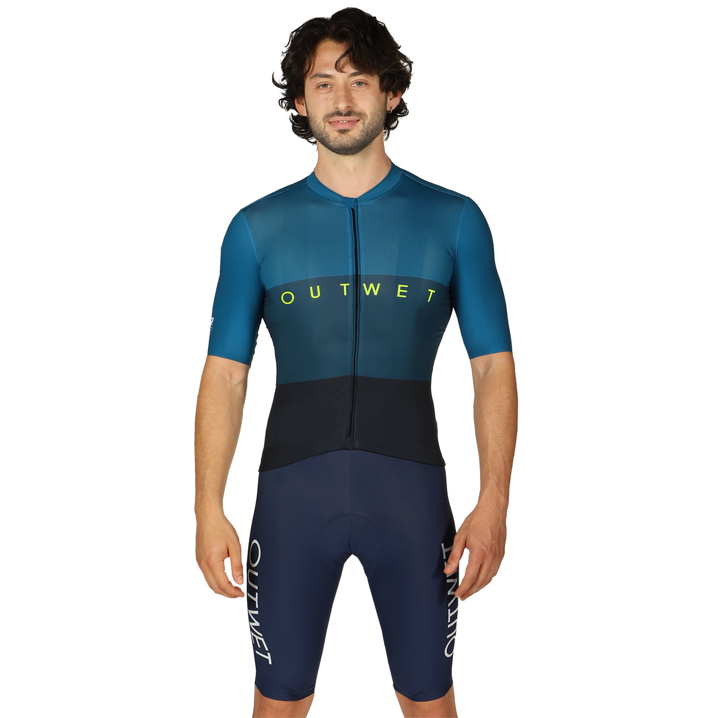OUTWET TR Faro Set (fietsshirt + fietsbroek) set (2 artikelen), voor heren